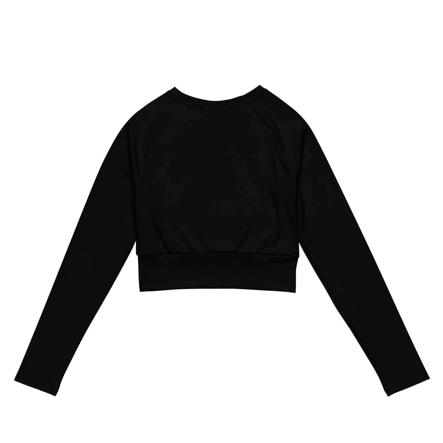 Women's long-sleeve crop top